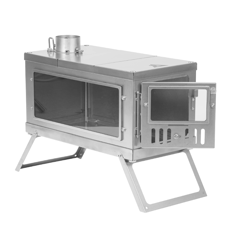 T-Brick Ultra 2.0 | チタン薪ストーブ | 折りたたみ式 チタンテント