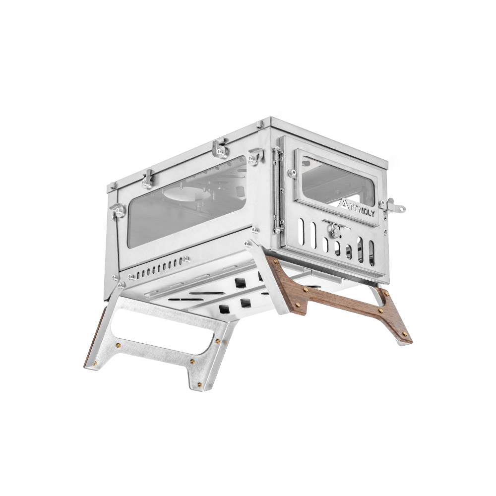 T1 Mini 3 | 3.0Ver. ソロキャンプ用折りたたみ式チタン薪ストーブ