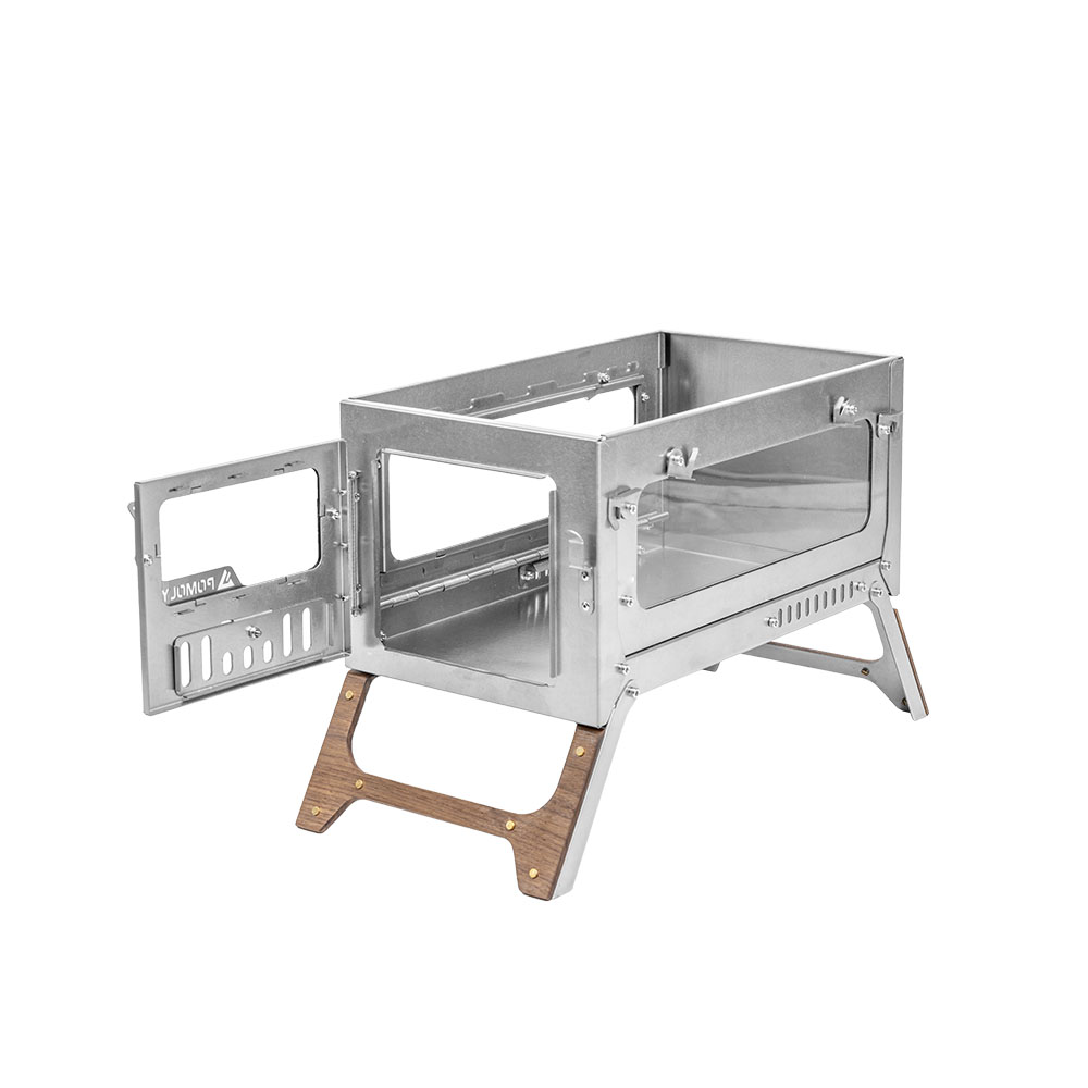 T1 Max 3 | 折りたたみ式チタン薪ストーブ | POMOLY 2026年新作