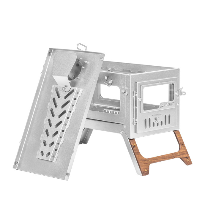 T1 Max 3 | 3.0Ver. 折りたたみ式チタン薪ストーブ | POMOLY 2026年新作