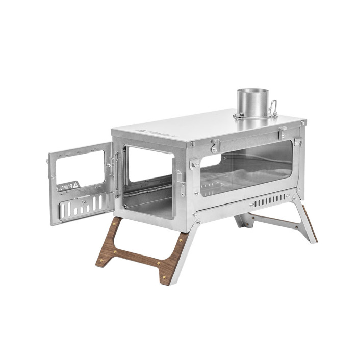 T1 Max 3 | 3.0Ver. 折りたたみ式チタン薪ストーブ | POMOLY 2026年新作