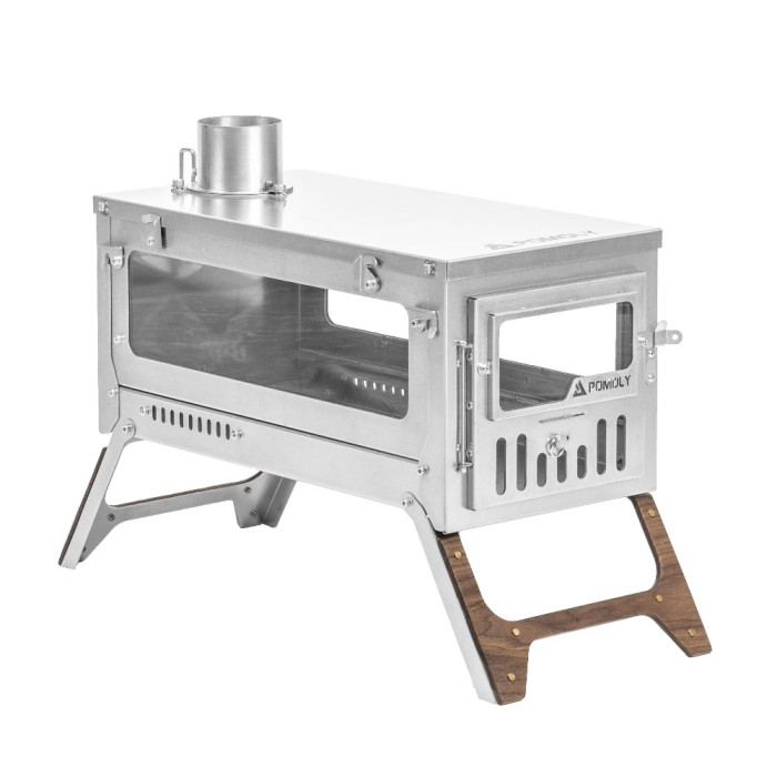 T1 Ultra 3 | 3.0Ver. 折りたたみ式チタン薪ストーブ | POMOLY 2026年新作