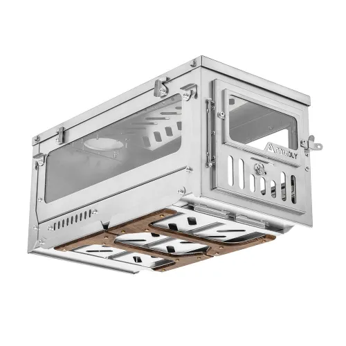 T1 Ultra 3 | 3.0Ver. 折りたたみ式チタン薪ストーブ | POMOLY 2026年新作