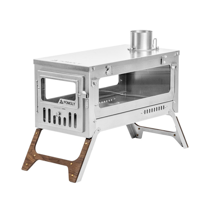 T1 Ultra 3 | 3.0Ver. 折りたたみ式チタン薪ストーブ | POMOLY 2026年新作