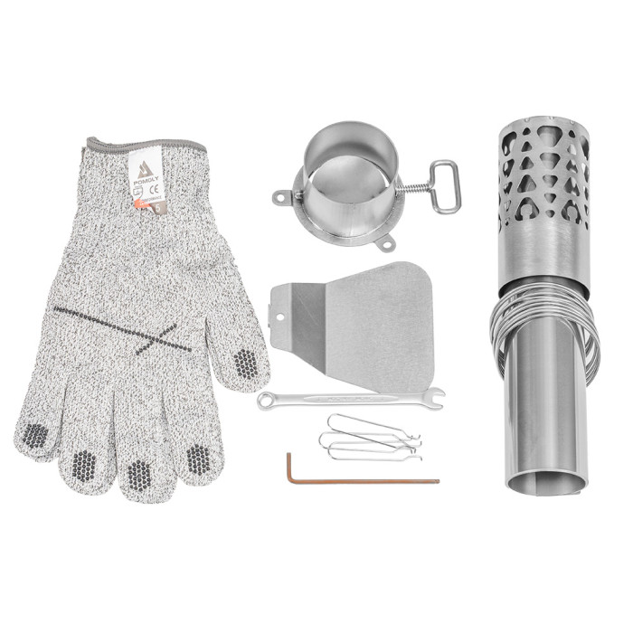 T1 Ultra 3 | 3.0Ver. 折りたたみ式チタン薪ストーブ | POMOLY 2026年新作