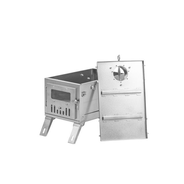 GT Mini | ソロキャンプ用折りたたみ式チタン薪ストーブ | POMOLY 2026年新作