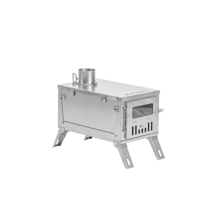 GT Mini | ソロキャンプ用折りたたみ式チタン薪ストーブ | POMOLY 2026年新作