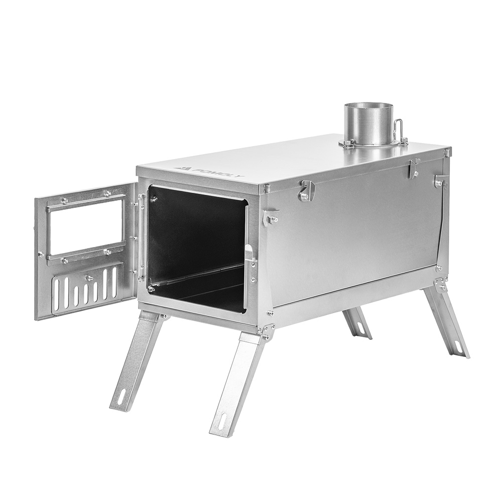 GT ウルトラポータブル チタン製テントストーブ（3～6人用）｜超軽量