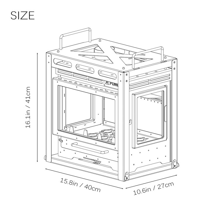 Dweller Max 3 | キャンプ用薪ストーブ | POMOLY 2025年新作