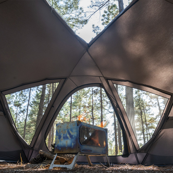 Dome X6 TC｜テトロンコットン製 自立式 キャンプ用テント 4～6人用｜POMOLY 2026年新作