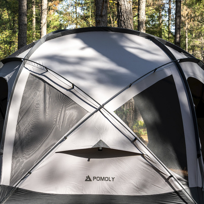 Dome X6 TC｜テトロンコットン製 自立式 キャンプ用テント 4～6人用｜POMOLY 2026年新作