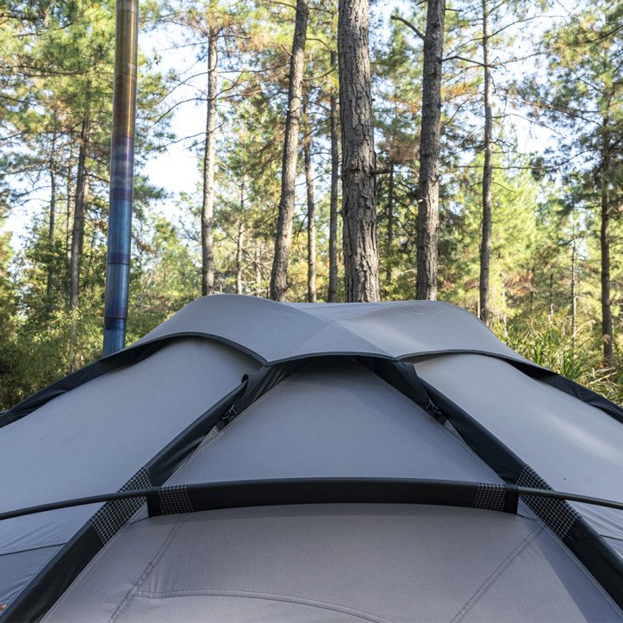 Dome X6 TC｜テトロンコットン製 自立式 キャンプ用テント 4～6人用｜POMOLY 2026年新作