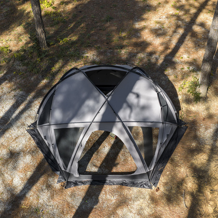 Dome X6 TC｜テトロンコットン製 自立式 キャンプ用テント 4～6人用｜POMOLY 2026年新作