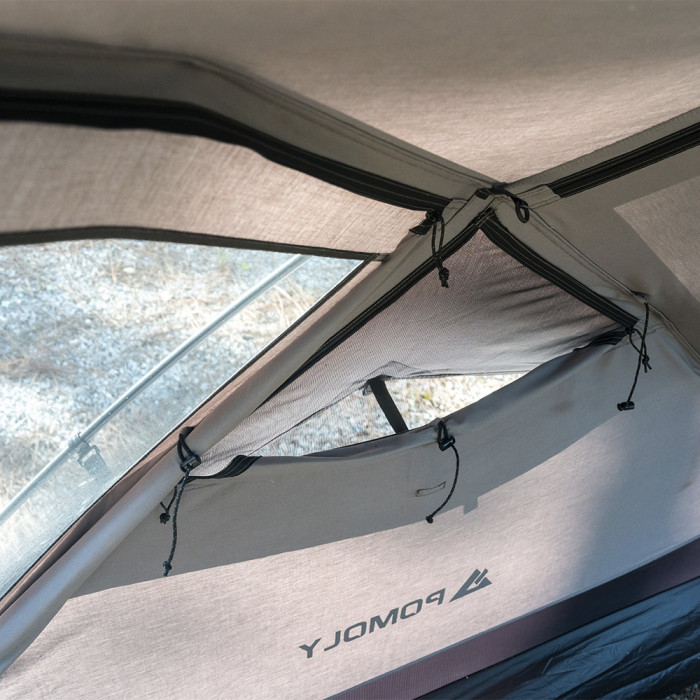 Dome X6 TC｜テトロンコットン製 自立式 キャンプ用テント 4～6人用｜POMOLY 2026年新作