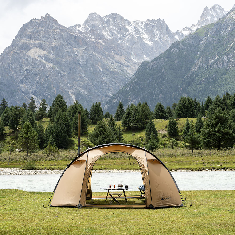 Barracuda 2 バラクーダ2｜2人用薪ストーブ対応テント｜自立式ドーム