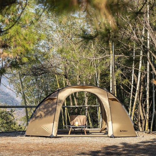 Barracuda 2 バラクーダ2｜2人用薪ストーブ対応テント｜自立式ドーム型｜POMOLY 2026年新作
