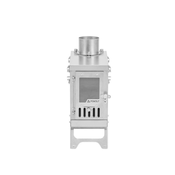 X-Ti Nano チタン製薪ストーブ | 2段式折りたたみ式 コンパクト | POMOLY 2025年新作