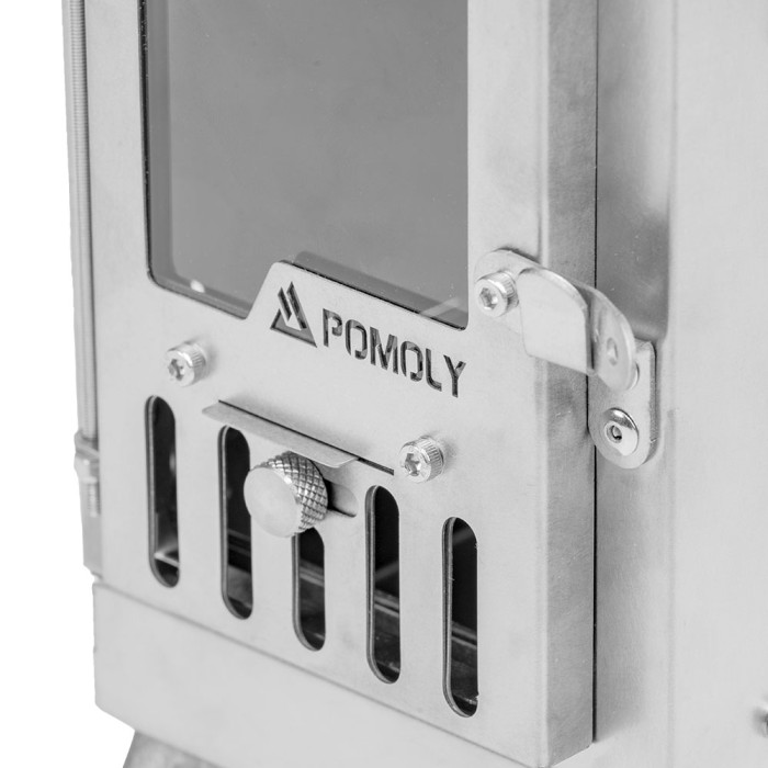 X-Ti Nano チタン製薪ストーブ | 2段式折りたたみ式 コンパクト | POMOLY 2025年新作