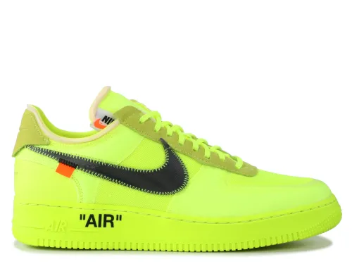 2018 Off White X Nike Air Force 1 Volt