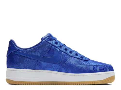 2019 CLOT x Nike Air Force 1 Low Game Royal
