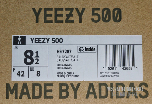 Adidas Yeezy 500 Salt Grey (LN5 A1)