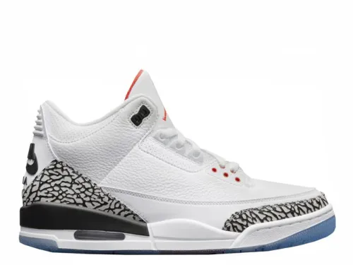 Air Jordan 3 Retro Free Throw Line White Cement 2018