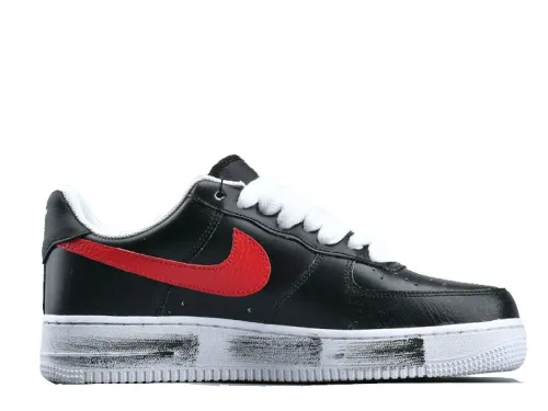 PEACEMINUSONE x Nike Air Force 1 Low Para-noise Black Red