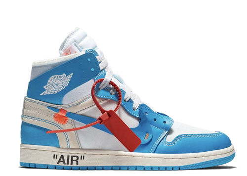 Off white X Air Jordan 1  UNC  NRG 2018 (LN5 A1 Batch)