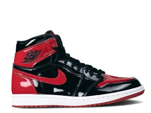 Air Jordan 1 Retro High OG Patent Bred 2021 (LN5 A1 Batch)