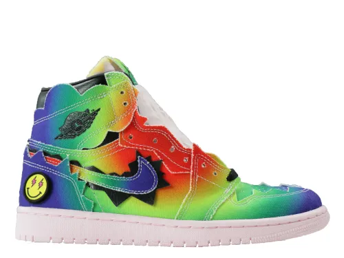J Balvin x Jordan 1 Retro High 2020(LN5 A1 Batch) (Flash Sale)