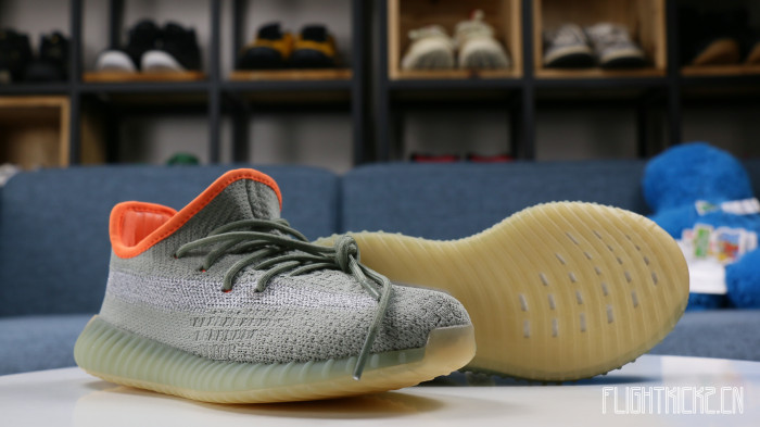 eezy Boost 350 V2 Desert Sage Kid (LN5 A1)