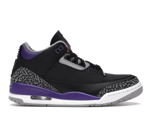 Jordan 3 Retro Court Purple
