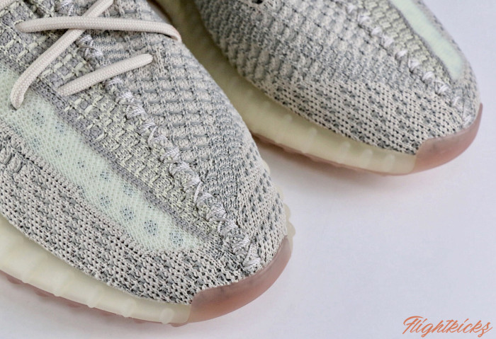 2019 Yeezy 350 V2  Citrin  None Reflective（Ln5 A1)
