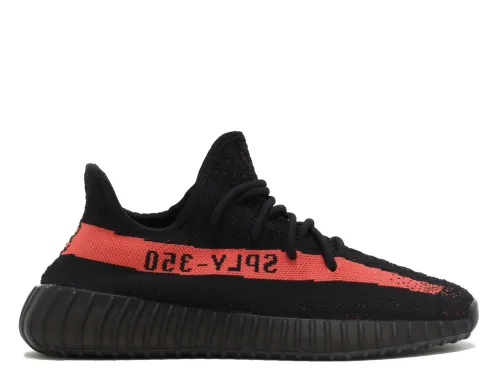 Adidas Yeezy 350 Boost V2 Black Red 2016(Ln5 A1)