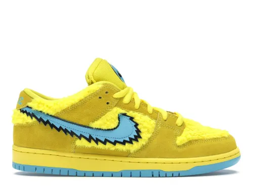 Grateful Dead x Nike SB Dunk Low Yellow