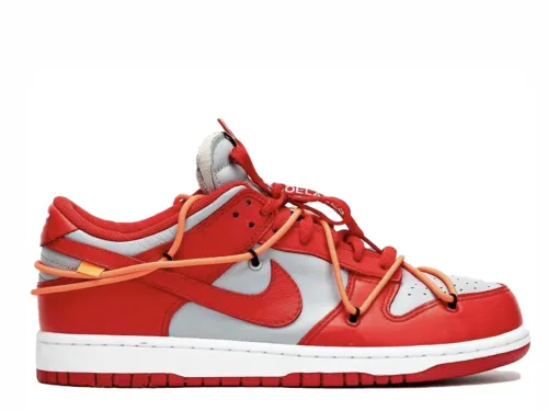 Off White X Nike SB Dunk University Red 2019(LN5 A1 Batch)