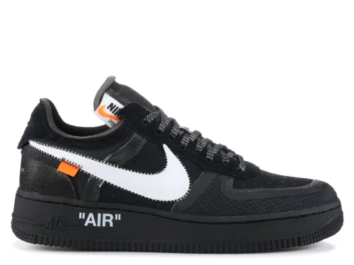 2018 Off White X Nike Air Force 1 Black