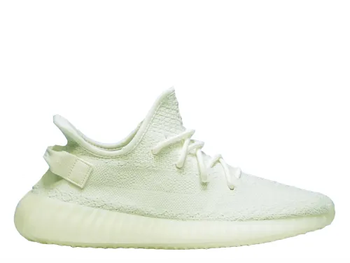 2018 Yeezy 350 V2 Butter/Icy Yellow （Ln5 A1)