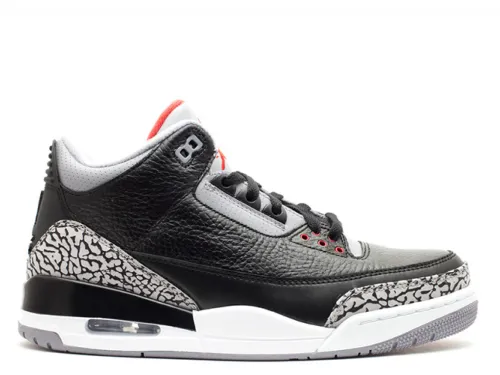Air Jordan 3 OG Black Cement 2018