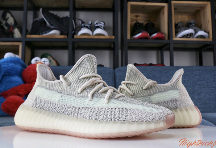 2019 Yeezy 350 V2  Citrin  Reflective(Ln5 A1 batch)