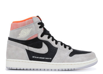 Air Jordan 1 Retro High OG  Grey Crimson  2019