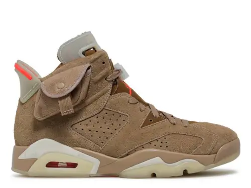 Travis Scott X Air Jordan 6 Retro “British Khaki”