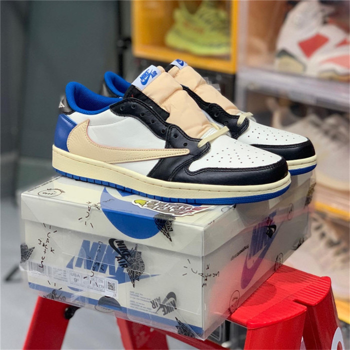 Fragment x Travis Scott x Air Jordan 1 Low  (LN5 A1 Batch)