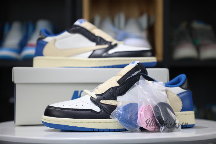 Fragment x Travis Scott x Air Jordan 1 Low  (LN5 A1 Batch)