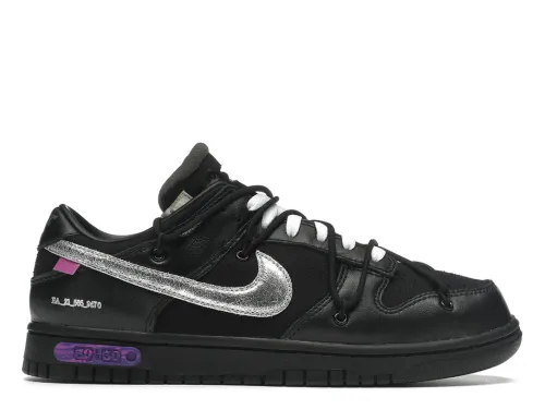 Nike Dunk Low Off-White Lot 50(LN5 A1 Batch)