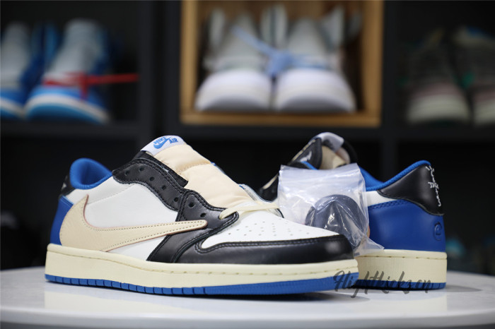 Fragment x Travis Scott x Air Jordan 1 Low  (LN5 A1 Batch)