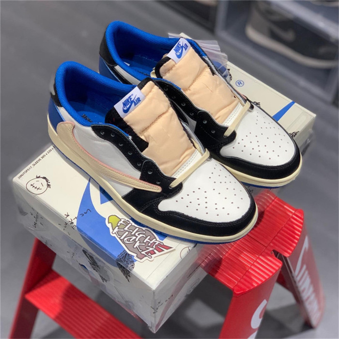 Fragment x Travis Scott x Air Jordan 1 Low  (LN5 A1 Batch)