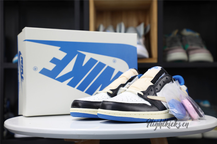 Fragment x Travis Scott x Air Jordan 1 Low  (LN5 A1 Batch)