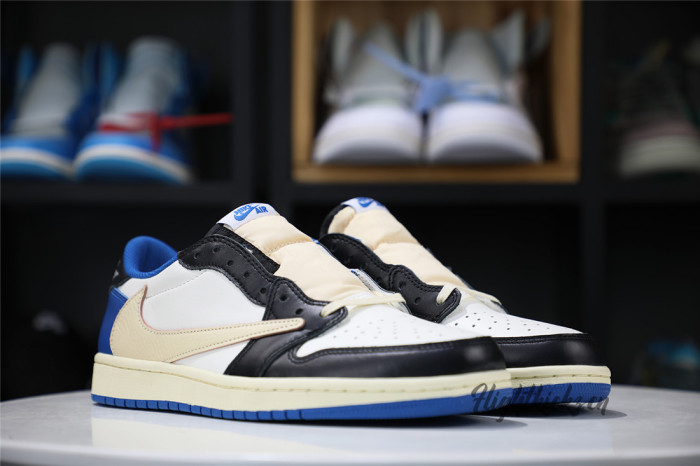 Fragment x Travis Scott x Air Jordan 1 Low  (LN5 A1 Batch)