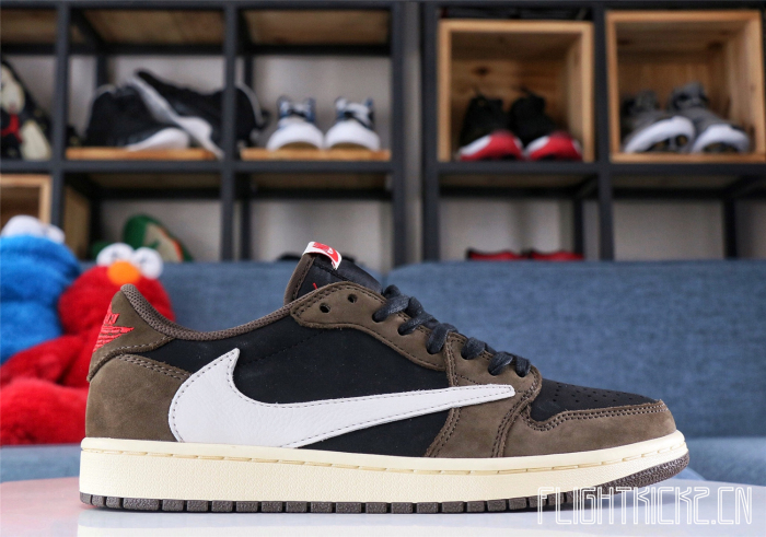Travis Scott X Air Jordan 1 Low 'Cactus Jack'  (LN5 A1 Batch)